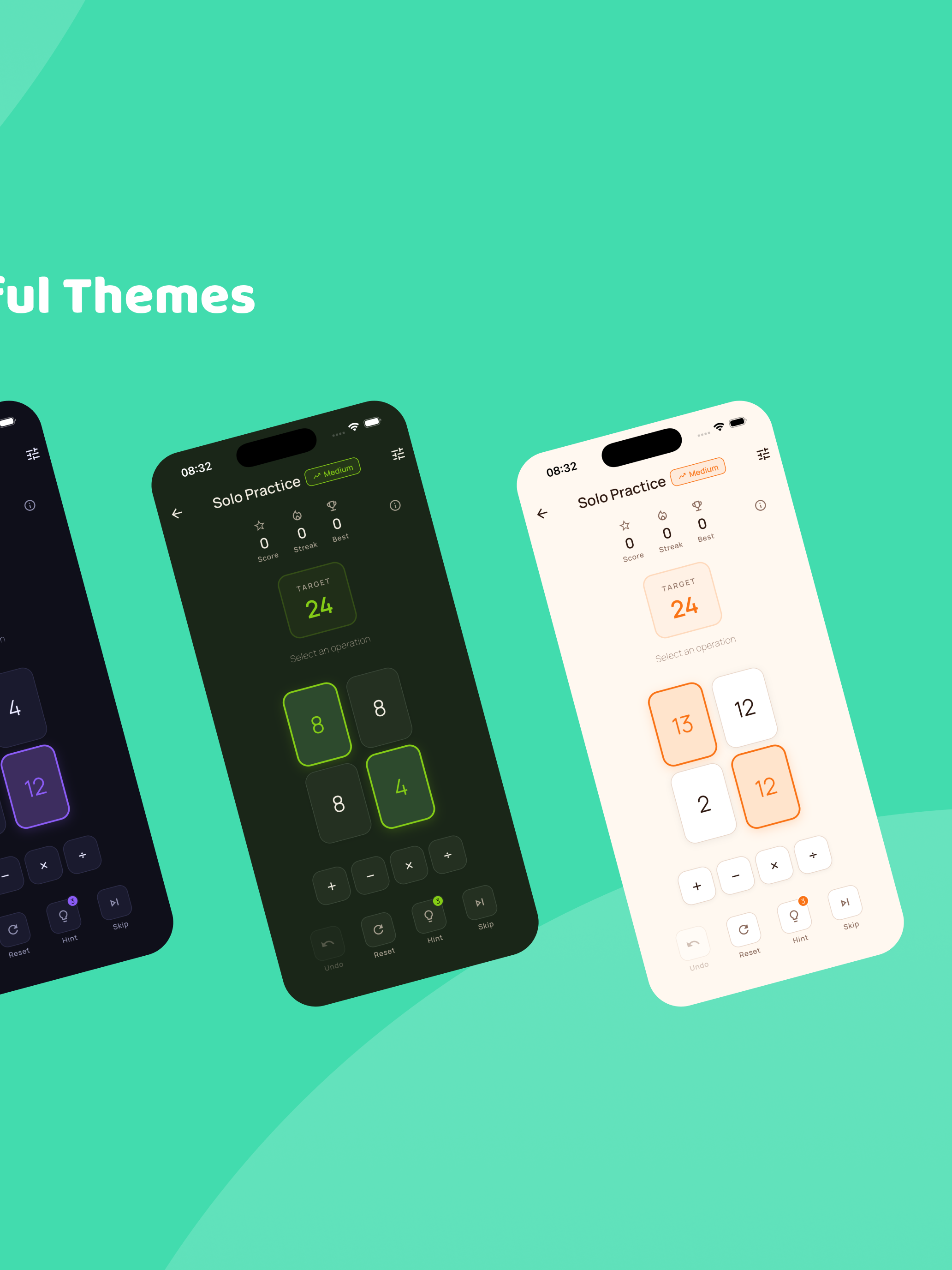 Alternative theme options